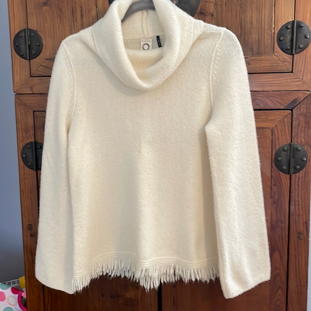 Pretty cream colored Anthropologie turtleneck. Perfect condition!